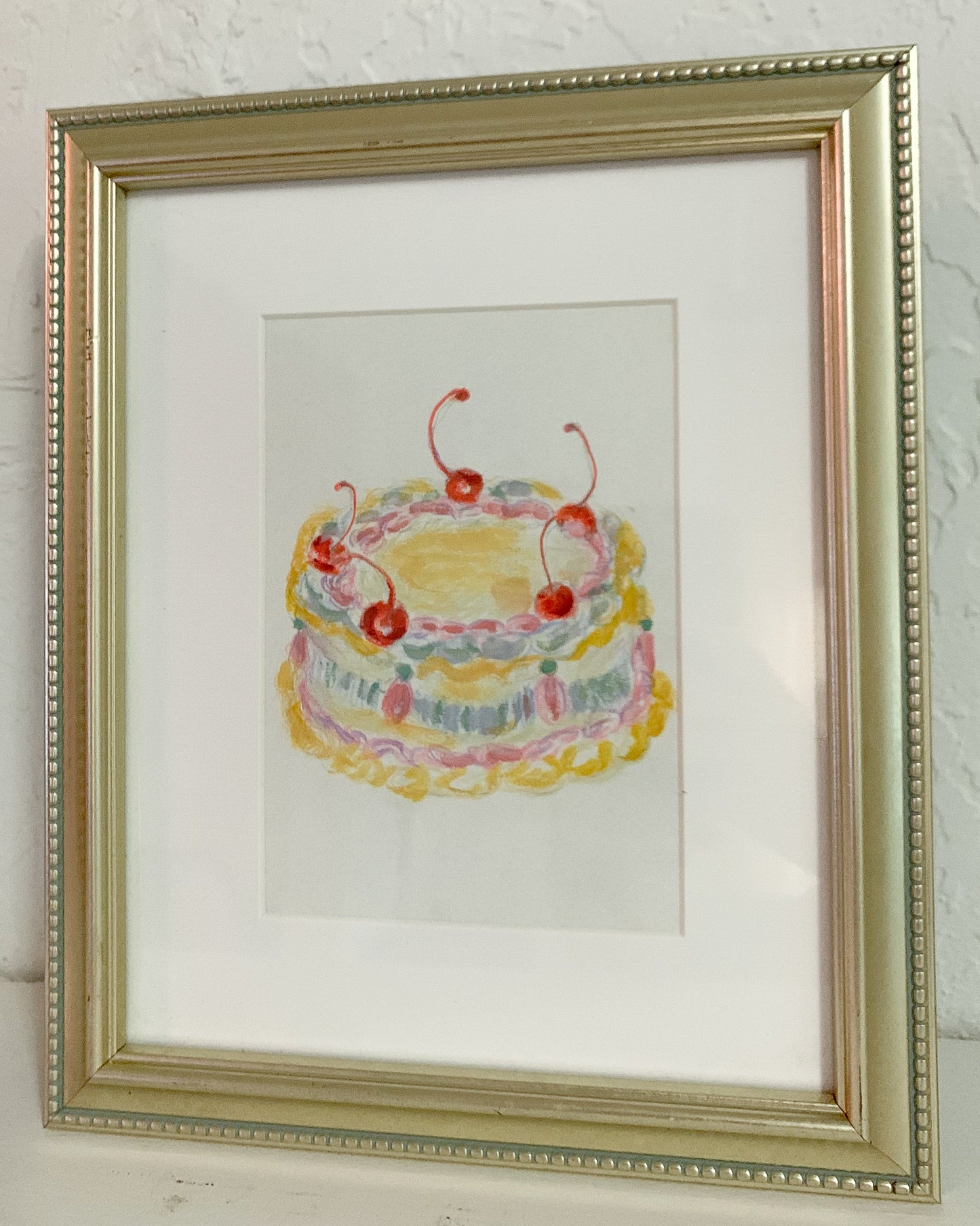 CHERRIES Thrifted frame Sketch