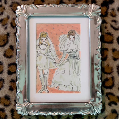 BRIDES Thrifted frame Sketch