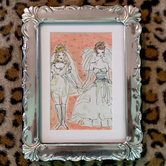 BRIDES Thrifted frame Sketch