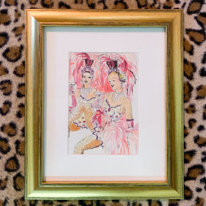 SHOWGIRLS Thrifted frame Sketch
