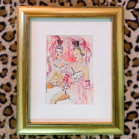 SHOWGIRLS Thrifted frame Sketch